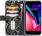 Mobilize Telefoonhoesje geschikt voor Apple iPhone 6 Plus Hoesje | Mobilize Magnet Zipper Uitneembare 2in1 Bookcase Portemonnee | Pasjeshouder voor 3 Pasjes | Telefoonhoesje voor Pinpas / OV Kaart / Rijbewijs - Zwart