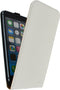 Mobilize Telefoonhoesje geschikt voor Apple iPhone 6 Plus Hoesje | Mobilize Ultra Slim Flip Flipcase - Wit