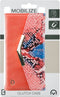 Mobilize Telefoonhoesje geschikt voor Apple iPhone 6 Plus Hoesje | Mobilize Gelly Velvet Uitneembare 2in1 Clutch | Pasjeshouder voor 3 Pasjes | Telefoonhoesje voor Pinpas / OV Kaart / Rijbewijs - Coral Snake | Rood