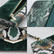 Mobilize Telefoonhoesje geschikt voor Apple iPhone 6 Plus Hoesje | Mobilize Gelly Velvet Uitneembare 2in1 Clutch | Pasjeshouder voor 3 Pasjes | Telefoonhoesje voor Pinpas / OV Kaart / Rijbewijs - Green Snake | Groen