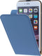 Mobilize Telefoonhoesje geschikt voor Apple iPhone 6 Plus Hoesje | Mobilize Ultra Slim Flip Flipcase - Blauw