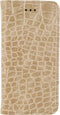Mobilize Telefoonhoesje geschikt voor Apple iPhone 7 Hoesje | Mobilize Premium Book Bookcase | Pasjeshouder voor 1 Pasje | Telefoonhoesje voor Pinpas / OV Kaart / Rijbewijs - Alligator Peanut Brown | Bruin