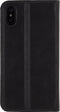 Mobilize Telefoonhoesje geschikt voor Apple iPhone X Hoesje | Mobilize Premium Gelly Bookcase | Pasjeshouder voor 1 Pasje | Telefoonhoesje voor Pinpas / OV Kaart / Rijbewijs - Zwart
