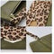 Mobilize Telefoonhoesje geschikt voor Apple iPhone X Hoesje | Mobilize Gelly Uitneembare 2in1 Clutch | Pasjeshouder voor 3 Pasjes | Telefoonhoesje voor Pinpas / OV Kaart / Rijbewijs - Leopard | Bruin,groen