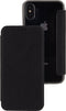 Mobilize Telefoonhoesje geschikt voor Apple iPhone X Hoesje | Mobilize Slim Gelly Bookcase - Zwart