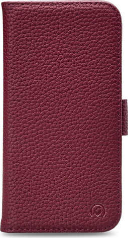 Mobilize Telefoonhoesje geschikt voor Apple iPhone X Hoesje | Mobilize Elite Gelly Bookcase | Pasjeshouder voor 3 Pasjes | Telefoonhoesje voor Pinpas / OV Kaart / Rijbewijs - Rood
