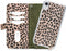 Mobilize Telefoonhoesje geschikt voor Apple iPhone XR Hoesje | Mobilize Magnet Zipper Uitneembare 2in1 Bookcase Portemonnee | Pasjeshouder voor 3 Pasjes | Telefoonhoesje voor Pinpas / OV Kaart / Rijbewijs - Leopard | Bruin,groen