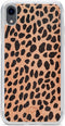 Mobilize Telefoonhoesje geschikt voor Apple iPhone XR Hoesje | Mobilize Magnet Zipper Uitneembare 2in1 Bookcase Portemonnee | Pasjeshouder voor 3 Pasjes | Telefoonhoesje voor Pinpas / OV Kaart / Rijbewijs - Leopard | Bruin,groen