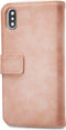 Mobilize Telefoonhoesje geschikt voor Apple iPhone XS Max Hoesje | Mobilize Elite Gelly Bookcase Portemonnee | Pasjeshouder voor 3 Pasjes | Telefoonhoesje voor Pinpas / OV Kaart / Rijbewijs - Soft Pink | Roze