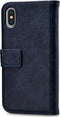 Mobilize Telefoonhoesje geschikt voor Apple iPhone XS Max Hoesje | Mobilize Elite Gelly Bookcase Portemonnee | Pasjeshouder voor 3 Pasjes | Telefoonhoesje voor Pinpas / OV Kaart / Rijbewijs - Blauw