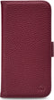 Mobilize Telefoonhoesje geschikt voor Apple iPhone XS Max Hoesje | Mobilize Elite Gelly Bookcase Portemonnee | Pasjeshouder voor 3 Pasjes | Telefoonhoesje voor Pinpas / OV Kaart / Rijbewijs - Bordeaux Rood