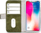 Mobilize Telefoonhoesje geschikt voor Apple iPhone XS Max Hoesje | Mobilize Elite Gelly Bookcase Portemonnee | Pasjeshouder voor 3 Pasjes | Telefoonhoesje voor Pinpas / OV Kaart / Rijbewijs - Groen