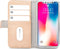 Mobilize Telefoonhoesje geschikt voor Apple iPhone XS Max Hoesje | Mobilize Elite Gelly Bookcase Portemonnee | Pasjeshouder voor 3 Pasjes | Telefoonhoesje voor Pinpas / OV Kaart / Rijbewijs - Sand | Roze
