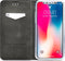 Mobilize Telefoonhoesje geschikt voor Apple iPhone XS Max Hoesje | Mobilize Premium Gelly Bookcase Portemonnee | Pasjeshouder voor 1 Pasje | Telefoonhoesje voor Pinpas / OV Kaart / Rijbewijs - Zwart