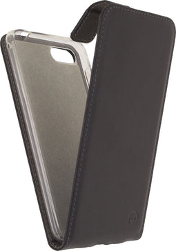 Mobilize Telefoonhoesje geschikt voor ASUS ZenFone 4 Max (5.2) Hoesje | Mobilize Classic Gelly Flipcase | Pasjeshouder voor 1 Pasje | Telefoonhoesje voor Pinpas / OV Kaart / Rijbewijs - Zwart