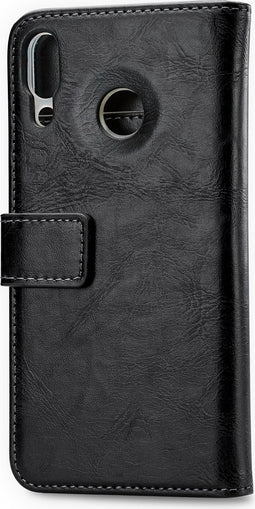 Mobilize Telefoonhoesje geschikt voor ASUS ZenFone 5 Hoesje | Mobilize Elite Gelly Bookcase Portemonnee | Pasjeshouder voor 3 Pasjes | Telefoonhoesje voor Pinpas / OV Kaart / Rijbewijs - Zwart