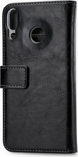 Mobilize Telefoonhoesje geschikt voor ASUS ZenFone 5Z Hoesje | Mobilize Elite Gelly Bookcase Portemonnee | Pasjeshouder voor 3 Pasjes | Telefoonhoesje voor Pinpas / OV Kaart / Rijbewijs - Zwart