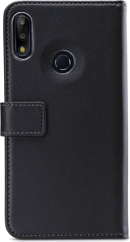 Mobilize Telefoonhoesje geschikt voor ASUS ZenFone Max M2 Hoesje | Mobilize Classic Gelly Wallet Bookcase Portemonnee | Pasjeshouder voor 2 Pasjes | Telefoonhoesje voor Pinpas / OV Kaart / Rijbewijs - Zwart
