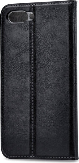 Mobilize Telefoonhoesje geschikt voor HONOR 10 Hoesje | Mobilize Premium Gelly Bookcase Portemonnee | Pasjeshouder voor 1 Pasje | Telefoonhoesje voor Pinpas / OV Kaart / Rijbewijs - Zwart