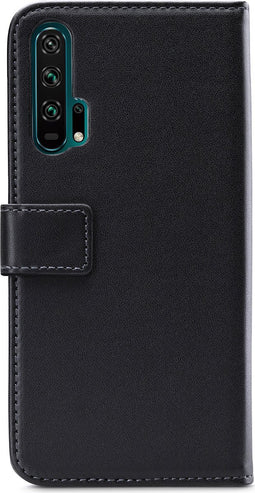 Mobilize Telefoonhoesje geschikt voor HONOR 20 Pro Hoesje | Mobilize Classic Gelly Wallet Bookcase Portemonnee | Pasjeshouder voor 2 Pasjes | Telefoonhoesje voor Pinpas / OV Kaart / Rijbewijs - Zwart