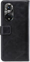 Mobilize Telefoonhoesje geschikt voor HONOR 50 Pro Hoesje | Mobilize Classic Gelly Wallet Bookcase Portemonnee | Pasjeshouder voor 2 Pasjes | Telefoonhoesje voor Pinpas / OV Kaart / Rijbewijs - Zwart
