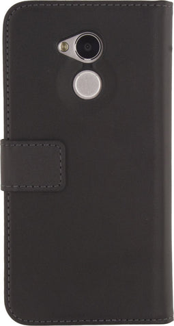 Mobilize Telefoonhoesje geschikt voor HONOR 6A Hoesje | Mobilize Classic Wallet Bookcase Portemonnee | Pasjeshouder voor 2 Pasjes | Telefoonhoesje voor Pinpas / OV Kaart / Rijbewijs - Zwart