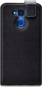 Mobilize Telefoonhoesje geschikt voor HONOR 6C Hoesje | Mobilize Classic Gelly Flipcase | Pasjeshouder voor 1 Pasje | Telefoonhoesje voor Pinpas / OV Kaart / Rijbewijs - Zwart