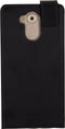 Mobilize Telefoonhoesje geschikt voor HONOR 6C Hoesje | Mobilize Classic Gelly Flipcase | Pasjeshouder voor 1 Pasje | Telefoonhoesje voor Pinpas / OV Kaart / Rijbewijs - Zwart