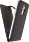 Mobilize Telefoonhoesje geschikt voor HONOR 6X Hoesje | Mobilize Classic Gelly Flipcase | Pasjeshouder voor 1 Pasje | Telefoonhoesje voor Pinpas / OV Kaart / Rijbewijs - Zwart