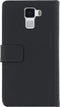Mobilize Telefoonhoesje geschikt voor HONOR 7 Hoesje | Mobilize Classic Wallet Bookcase Portemonnee | Pasjeshouder voor 2 Pasjes | Telefoonhoesje voor Pinpas / OV Kaart / Rijbewijs - Zwart
