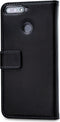Mobilize Telefoonhoesje geschikt voor HONOR 7A Hoesje | Mobilize Classic Gelly Wallet Bookcase Portemonnee | Pasjeshouder voor 2 Pasjes | Telefoonhoesje voor Pinpas / OV Kaart / Rijbewijs - Zwart