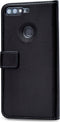 Mobilize Telefoonhoesje geschikt voor HONOR 7C Hoesje | Mobilize Classic Gelly Wallet Bookcase Portemonnee | Pasjeshouder voor 2 Pasjes | Telefoonhoesje voor Pinpas / OV Kaart / Rijbewijs - Zwart