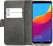 Mobilize Telefoonhoesje geschikt voor HONOR 7C Hoesje | Mobilize Classic Gelly Wallet Bookcase Portemonnee | Pasjeshouder voor 2 Pasjes | Telefoonhoesje voor Pinpas / OV Kaart / Rijbewijs - Zwart