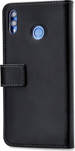 Mobilize Telefoonhoesje geschikt voor HONOR 8X Max Hoesje | Mobilize Classic Gelly Wallet Bookcase Portemonnee | Pasjeshouder voor 2 Pasjes | Telefoonhoesje voor Pinpas / OV Kaart / Rijbewijs - Zwart
