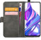 Mobilize Telefoonhoesje geschikt voor HONOR 9X Pro Hoesje | Mobilize Classic Gelly Wallet Bookcase Portemonnee | Pasjeshouder voor 2 Pasjes | Telefoonhoesje voor Pinpas / OV Kaart / Rijbewijs - Zwart