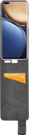 Mobilize Telefoonhoesje geschikt voor HONOR Magic 3 5G Hoesje | Mobilize Classic Gelly Flipcase | Pasjeshouder voor 1 Pasje | Telefoonhoesje voor Pinpas / OV Kaart / Rijbewijs - Zwart