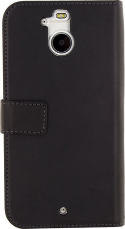 Mobilize Telefoonhoesje geschikt voor HTC 10 Evo Hoesje | Mobilize Classic Gelly Wallet Bookcase Portemonnee | Pasjeshouder voor 2 Pasjes | Telefoonhoesje voor Pinpas / OV Kaart / Rijbewijs - Zwart