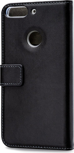 Mobilize Telefoonhoesje geschikt voor HTC Desire 12 Plus Hoesje | Mobilize Classic Gelly Wallet Bookcase Portemonnee | Pasjeshouder voor 2 Pasjes | Telefoonhoesje voor Pinpas / OV Kaart / Rijbewijs - Zwart