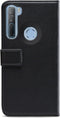 Mobilize Telefoonhoesje geschikt voor HTC Desire 20 Pro Hoesje | Mobilize Classic Gelly Wallet Bookcase Portemonnee | Pasjeshouder voor 2 Pasjes | Telefoonhoesje voor Pinpas / OV Kaart / Rijbewijs - Zwart