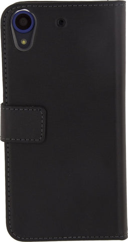 Mobilize Telefoonhoesje geschikt voor HTC Desire 650 Hoesje | Mobilize Classic Gelly Wallet Bookcase Portemonnee | Pasjeshouder voor 2 Pasjes | Telefoonhoesje voor Pinpas / OV Kaart / Rijbewijs - Zwart