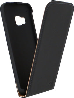 Mobilize Telefoonhoesje geschikt voor HTC One M9 Hoesje | Mobilize Ultra Slim Flip Flipcase - Zwart