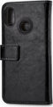 Mobilize Telefoonhoesje geschikt voor HTC U12 Life Hoesje | Mobilize Elite Gelly Bookcase Portemonnee | Pasjeshouder voor 3 Pasjes | Telefoonhoesje voor Pinpas / OV Kaart / Rijbewijs - Zwart