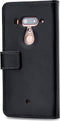 Mobilize Telefoonhoesje geschikt voor HTC U12 Plus Hoesje | Mobilize Classic Gelly Wallet Bookcase Portemonnee | Pasjeshouder voor 2 Pasjes | Telefoonhoesje voor Pinpas / OV Kaart / Rijbewijs - Zwart