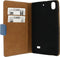 Mobilize Telefoonhoesje geschikt voor Huawei Ascend G620s Hoesje | Mobilize Slim Wallet Bookcase Portemonnee | Pasjeshouder voor 2 Pasjes | Telefoonhoesje voor Pinpas / OV Kaart / Rijbewijs - Blauw