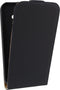 Mobilize Telefoonhoesje geschikt voor Huawei Ascend Y550 Hoesje | Mobilize Ultra Slim Flip Flipcase - Zwart