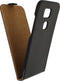 Mobilize Telefoonhoesje geschikt voor Huawei G8 Hoesje | Mobilize Classic Flip Flipcase | Pasjeshouder voor 1 Pasje | Telefoonhoesje voor Pinpas / OV Kaart / Rijbewijs - Zwart