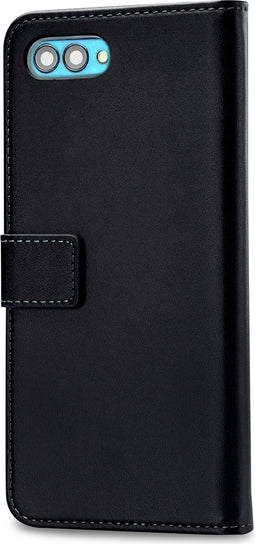 Mobilize Telefoonhoesje geschikt voor Huawei Nova 2S Hoesje | Mobilize Classic Gelly Wallet Bookcase Portemonnee | Pasjeshouder voor 2 Pasjes | Telefoonhoesje voor Pinpas / OV Kaart / Rijbewijs - Zwart