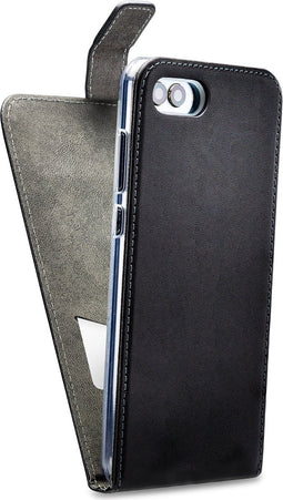 Mobilize Telefoonhoesje geschikt voor Huawei Nova 2S Hoesje | Mobilize Classic Gelly Bookcase Portemonnee | Pasjeshouder voor 1 Pasje | Telefoonhoesje voor Pinpas / OV Kaart / Rijbewijs - Zwart