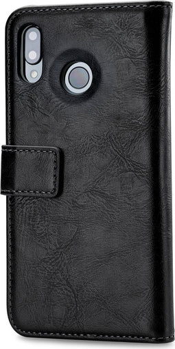 Mobilize Telefoonhoesje geschikt voor Huawei Nova 3 Hoesje | Mobilize Elite Gelly Bookcase Portemonnee | Pasjeshouder voor 3 Pasjes | Telefoonhoesje voor Pinpas / OV Kaart / Rijbewijs - Zwart