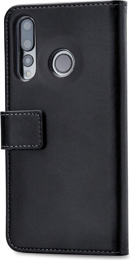 Mobilize Telefoonhoesje geschikt voor Huawei Nova 4 Hoesje | Mobilize Classic Gelly Wallet Bookcase Portemonnee | Pasjeshouder voor 2 Pasjes | Telefoonhoesje voor Pinpas / OV Kaart / Rijbewijs - Zwart